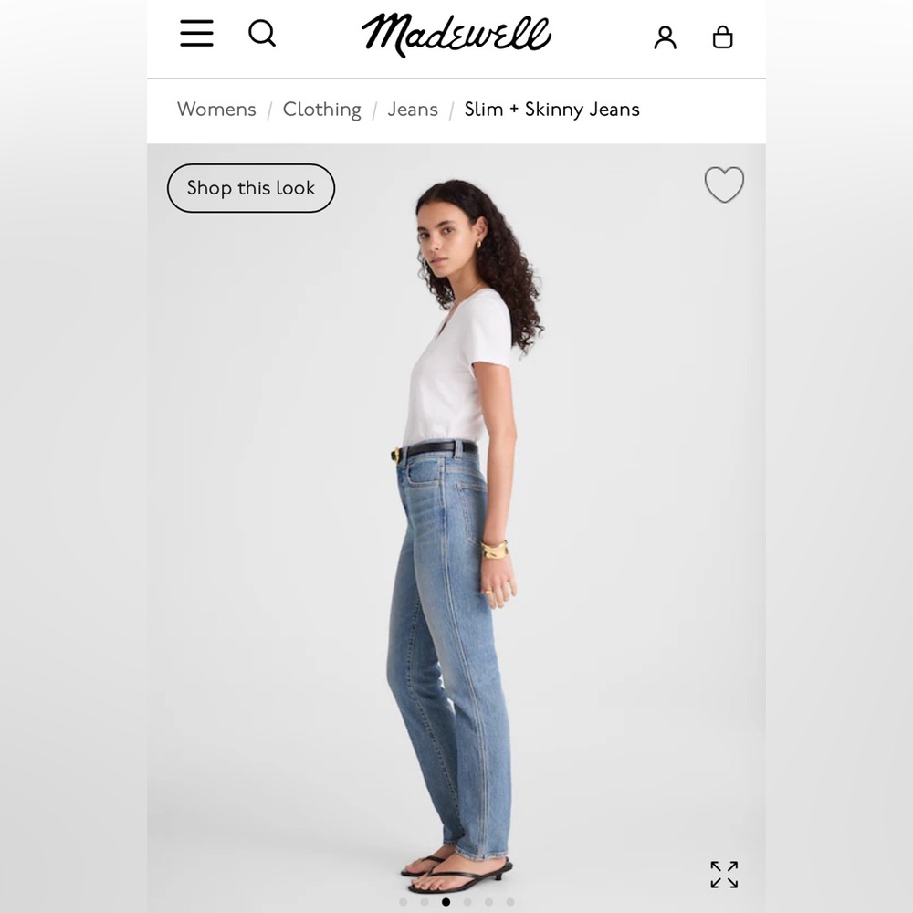 🩵Madewell Perfect Vintage Jeans🩵